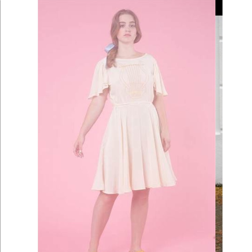 Sold out Brand new Samantha Pleet Lyre Dress Musical instrument size 6 - Picture 2 of 7